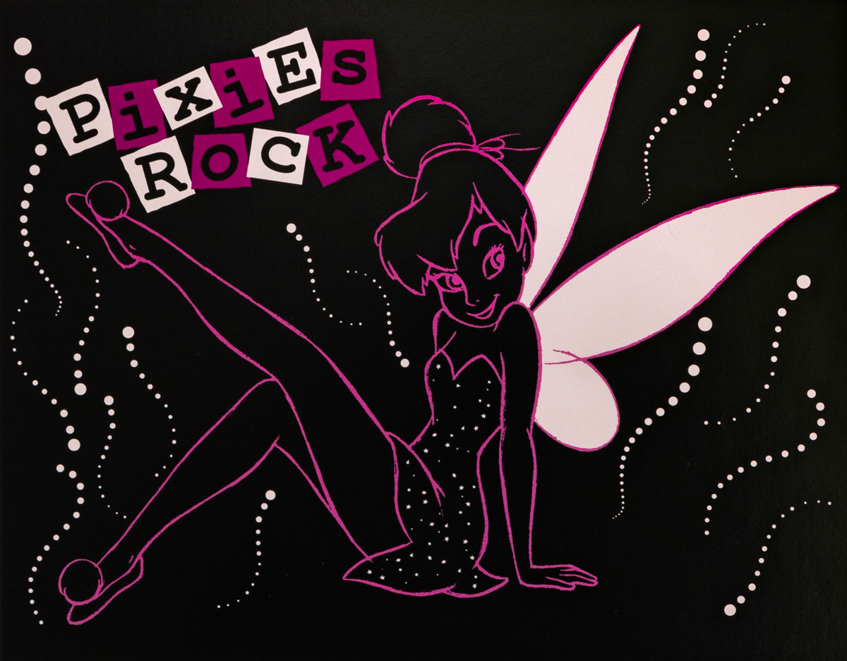 Póster de Disney: Pixie's Rock (Modelo Grande)