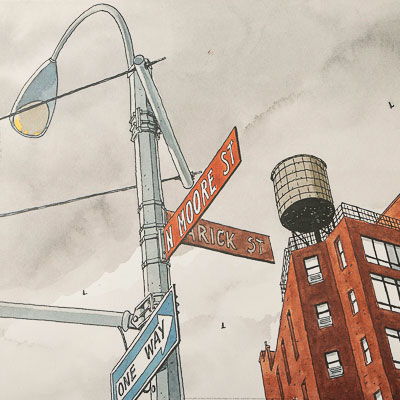 Affiche André Juillard : Moore Street