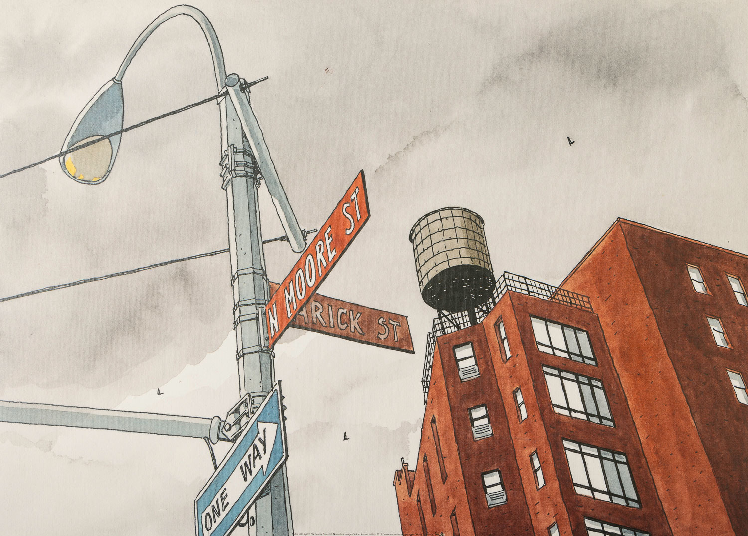 Affiche André Juillard : Moore Street