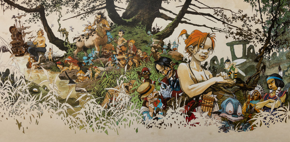 Affiche Régis Loisel : Peter Pan