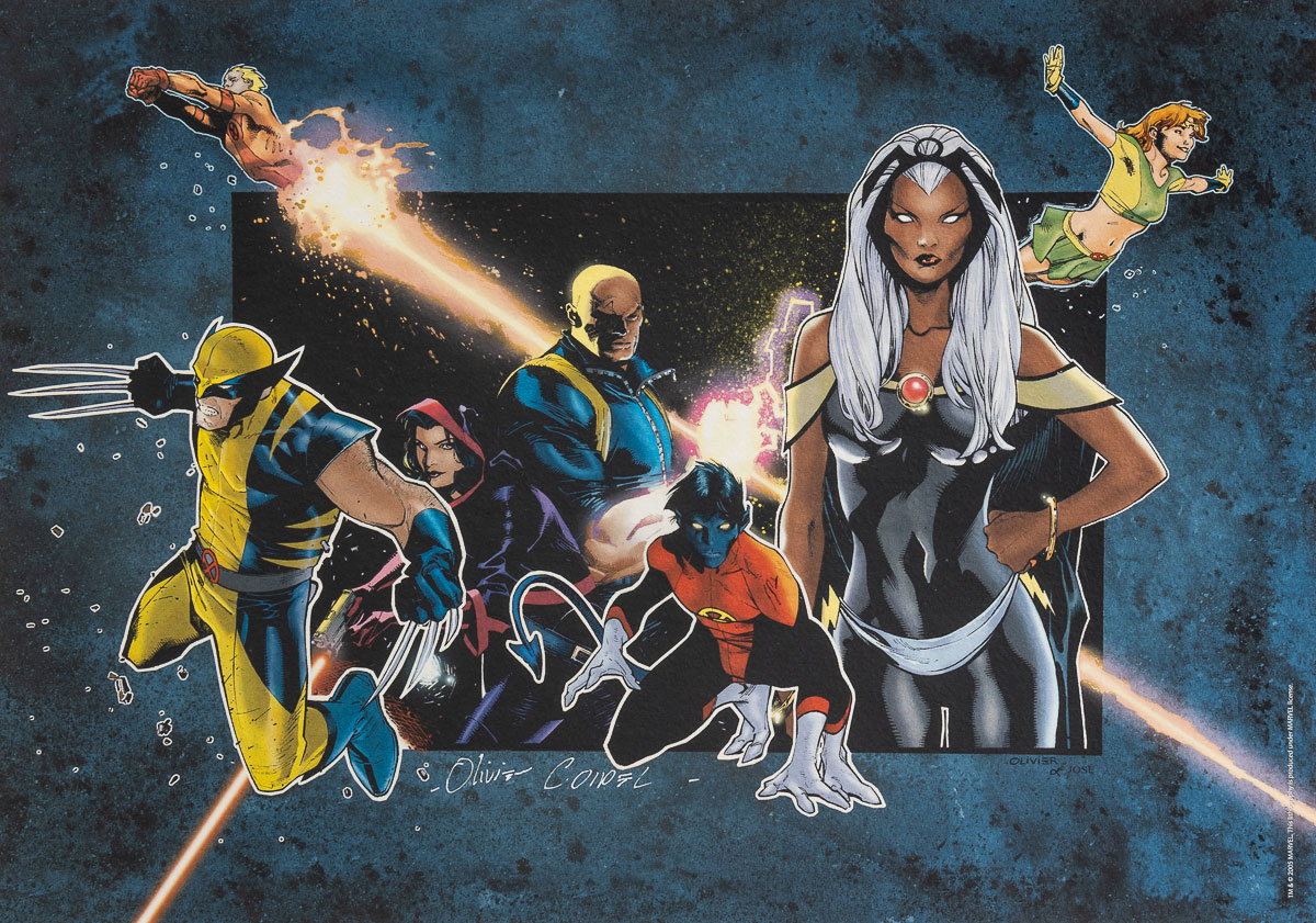 Marvel Art Print - Coipel : Ultimate X-Men - Signed Art Print