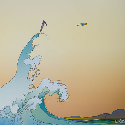 Lámina Moebius : Le Monde d'Edena - Good Whale