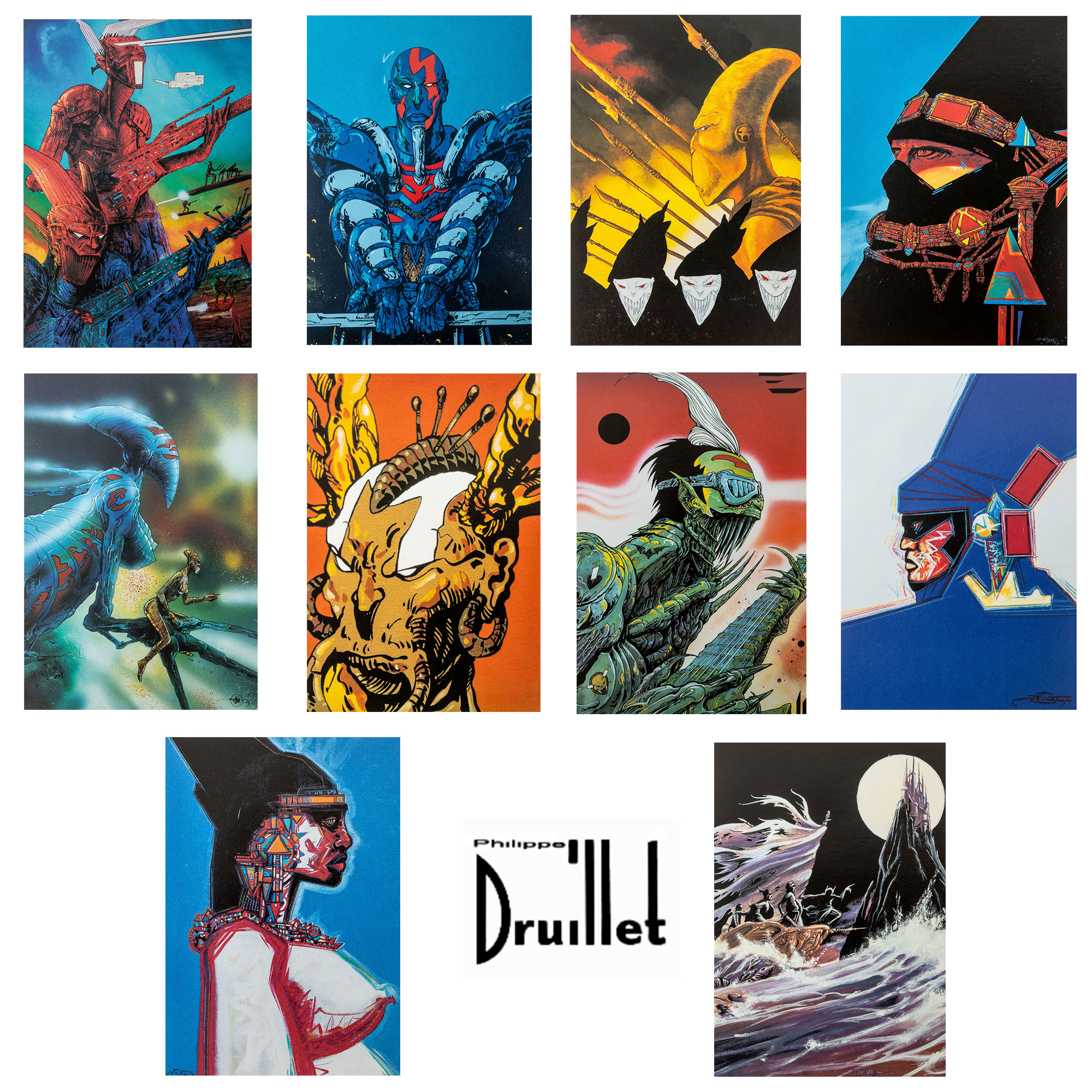 Cartes postales Philippe Druillet