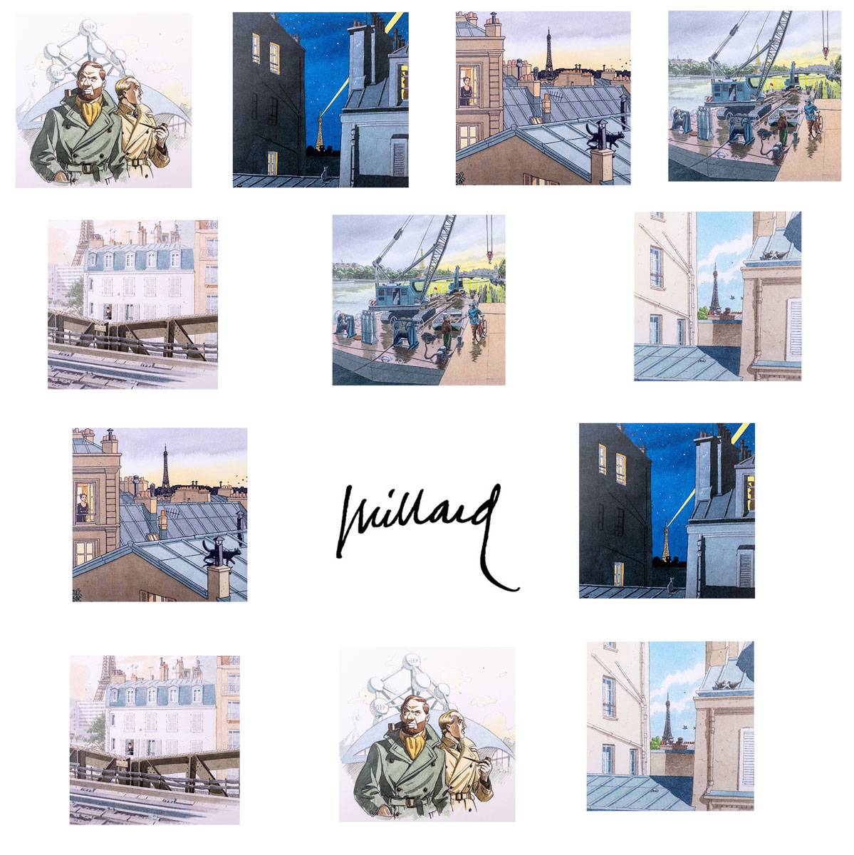 André Juillard Postcards