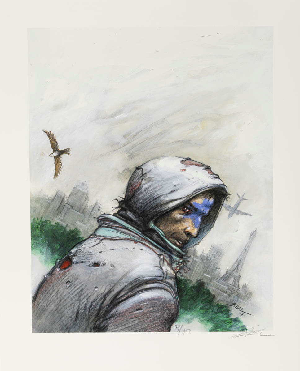 Signed and numbered Pigment Print Enki Bilal: BUG