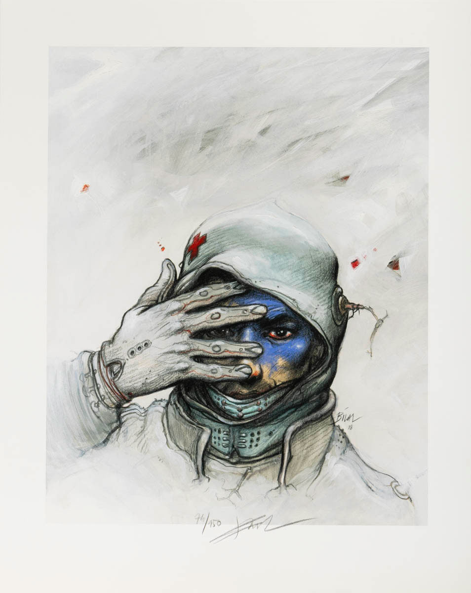 Signed and numbered Pigment Print Enki Bilal: BUG 2