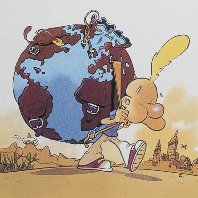 Ex-libris firmato Zep: Titeuf - Il peso del mondo