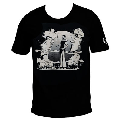 T-shirt Hugo Pratt: Corto Maltese, isola di Pasqua