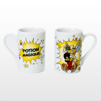 Duo di tazze espresso Uderzo: Asterix - La Pozione Magica