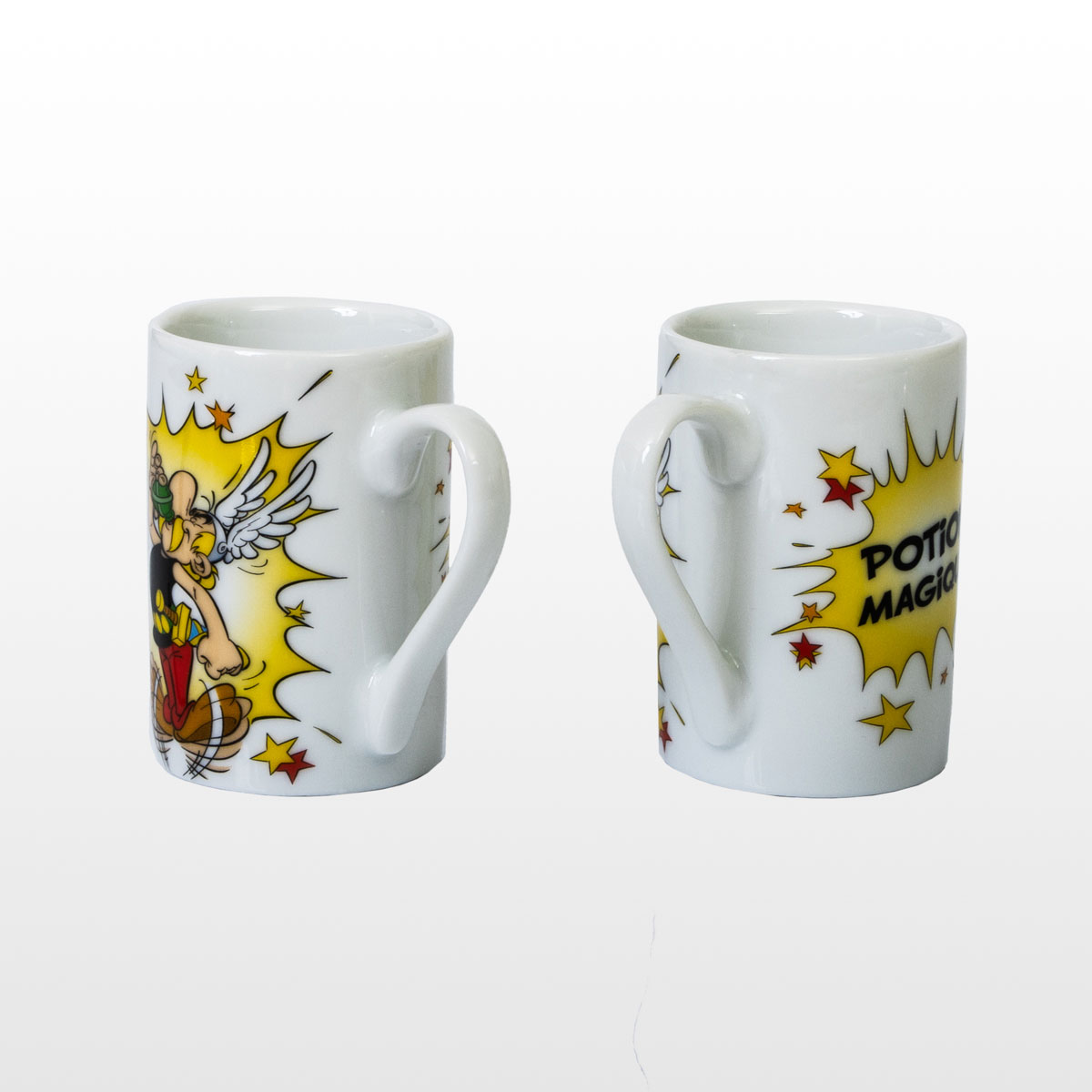Duo di tazze espresso Uderzo: Asterix - La Pozione Magica (dettaglio 1)