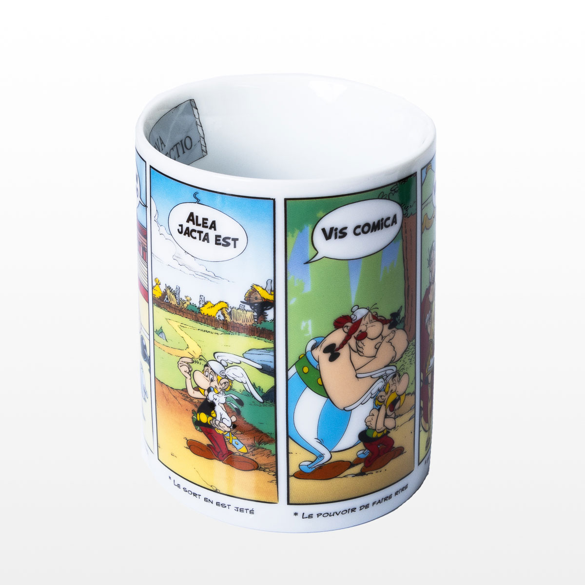 Uderzo Mug: Asterix - Little Latin Lesson (detail 1)