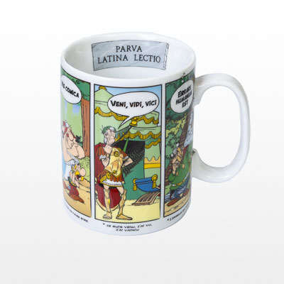 Uderzo Mug: Asterix - Little Latin Lesson