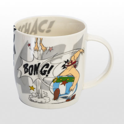 Uderzo mug : Asterix and Obelix : K.O.
