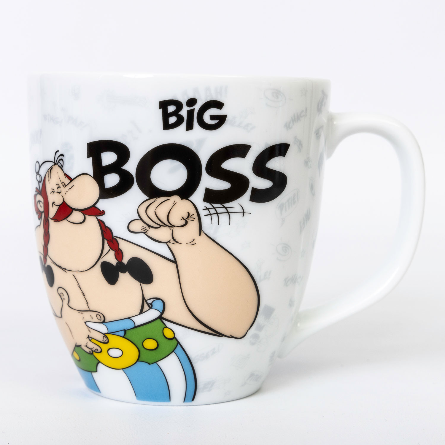 Mug Uderzo : Astérix y Obélix : Big boss (detalle 1)