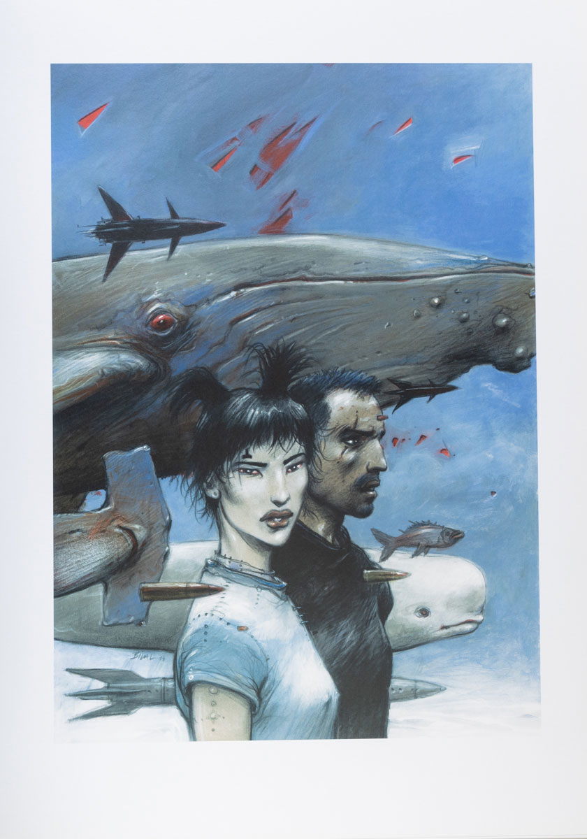 Art Print (signed or unsigned) by Enki Bilal : The color of the air - Unsigned poster