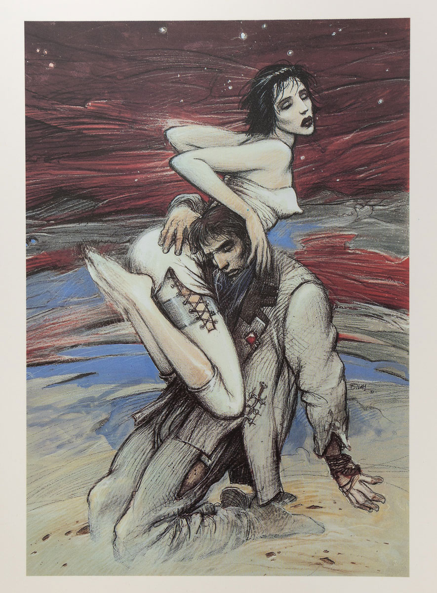 Framed Poster by Enki Bilal: Romeo and Juliet (Opera) - Framed print