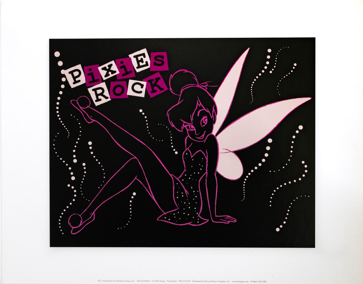 Disney Poster: Pixie's Rock - Poster Small Model