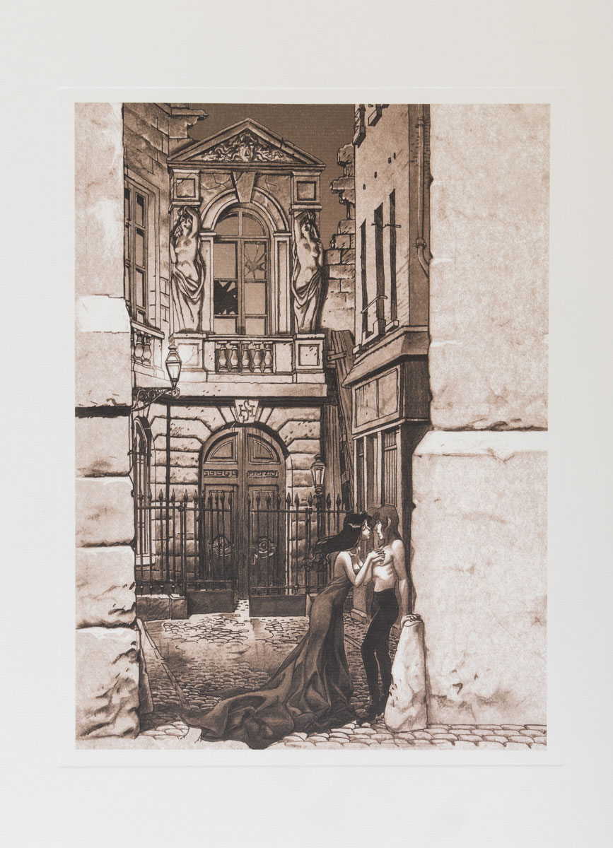 Bernard Yslaire Art Print : Sambre - In the Shadow of Hugo Sambre - Print