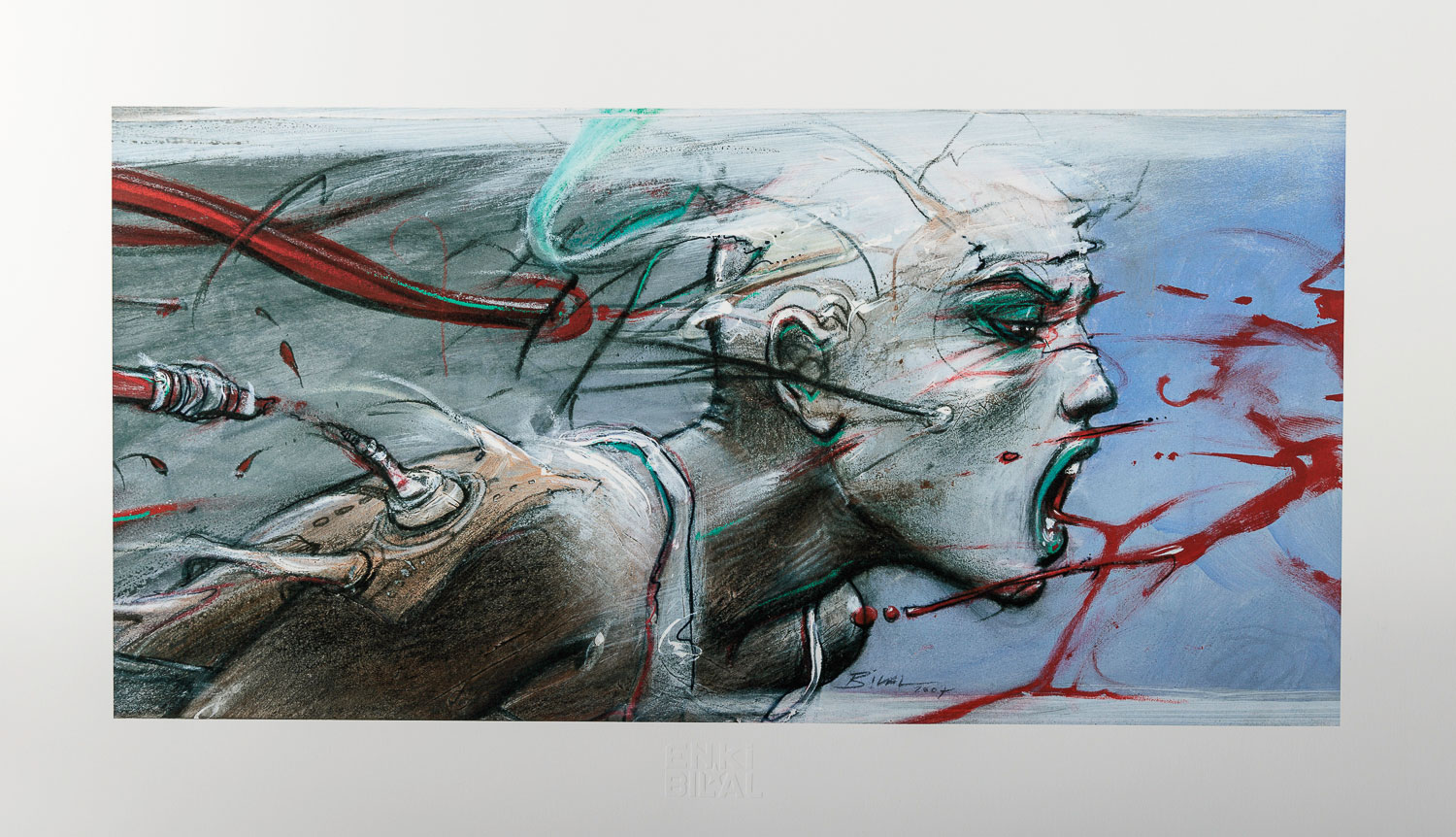 Enki Bilal Fine Art Pigment Print : Sacha - Print